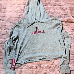 PINK Victoria's Secret Gray Hoodie